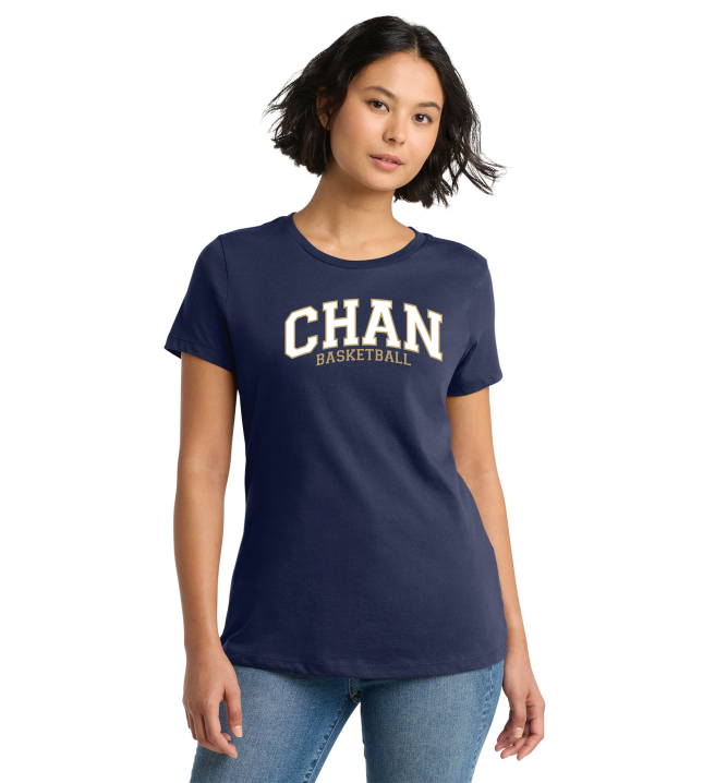 Chanhassen Basketball District ® Women’s Perfect Weight ® Tee