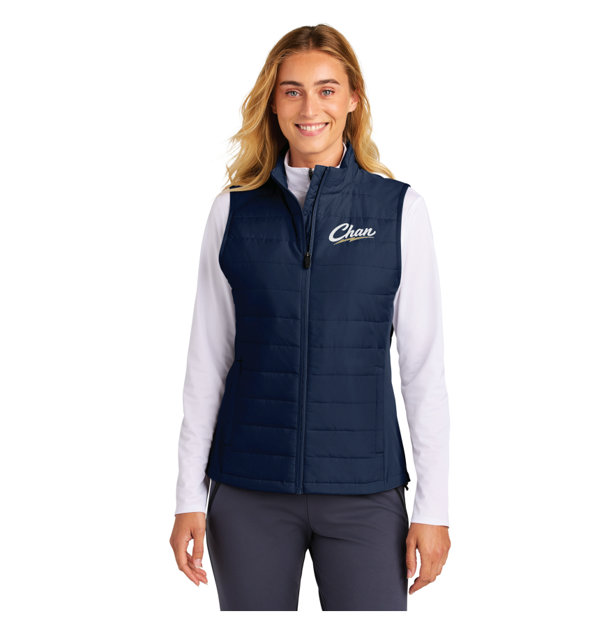 Chanhassen Basketball Sport-Tek® Women’s Teknical Hybrid Vest - NAVY