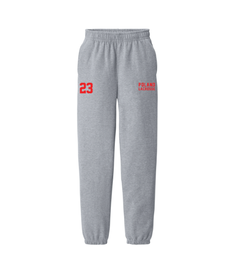 Poland Lacrosse BELLA+CANVAS® Unisex 10-Ounce Heavyweight Sweatpant - GREY