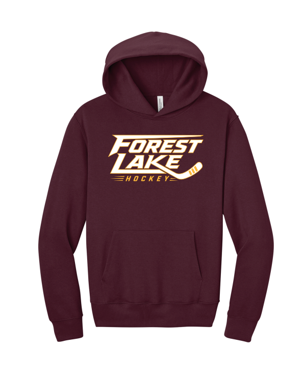 Forest Lake Hockey BELLA+CANVAS® Unisex 10-Ounce Heavyweight Pullover Hoodie