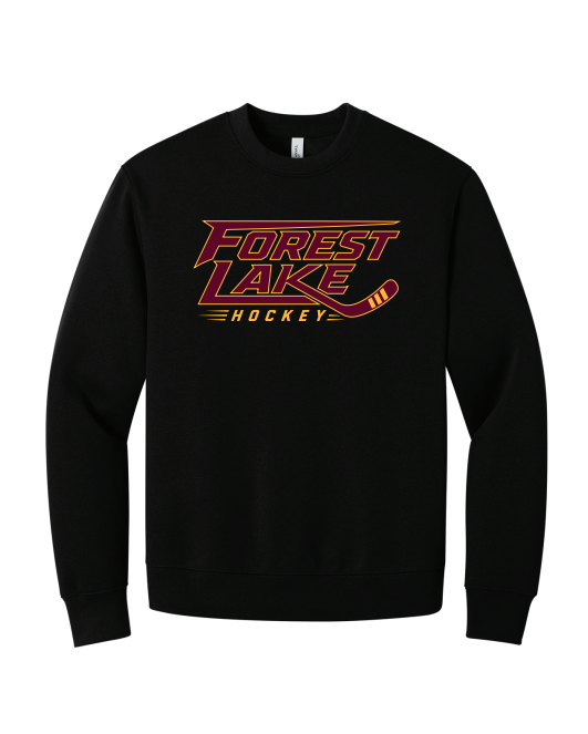 Forest Lake Hockey BELLA+CANVAS® Unisex 10-Ounce Heavyweight Crewneck Sweatshirt