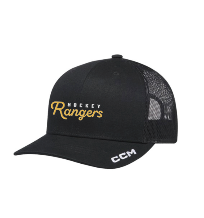 Forest Lake Hockey CCM Meshback Trucker - BLACK