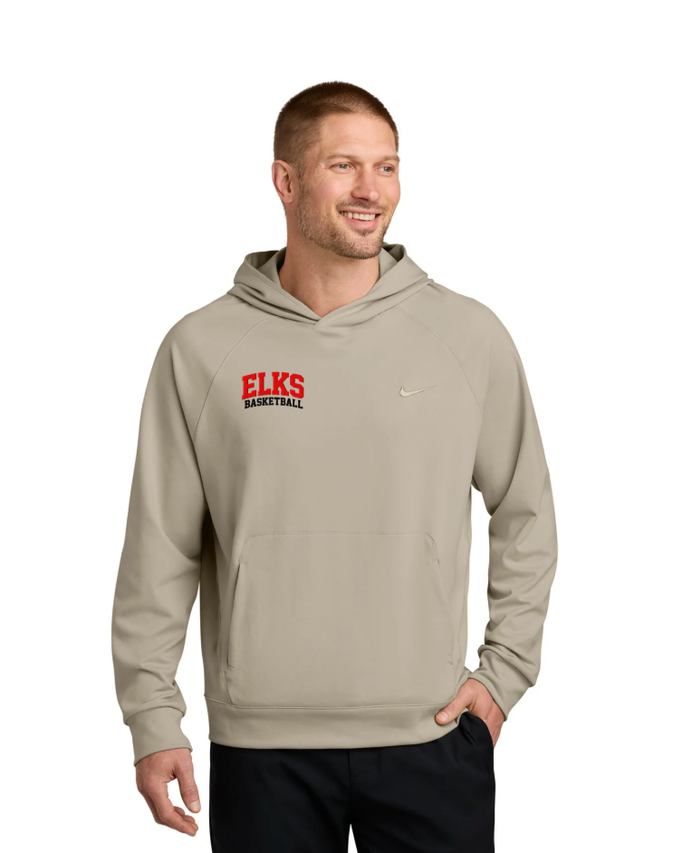 Elk River COACH Nike Dri-Fit Primary Hoodie - KHAKI