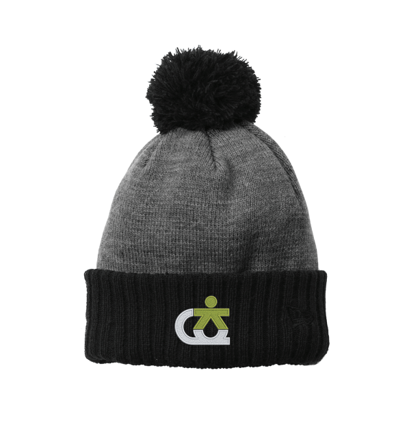 Kenwood Gymnastics New Era® Colorblock Cuffed Beanie - GREY/BLACK