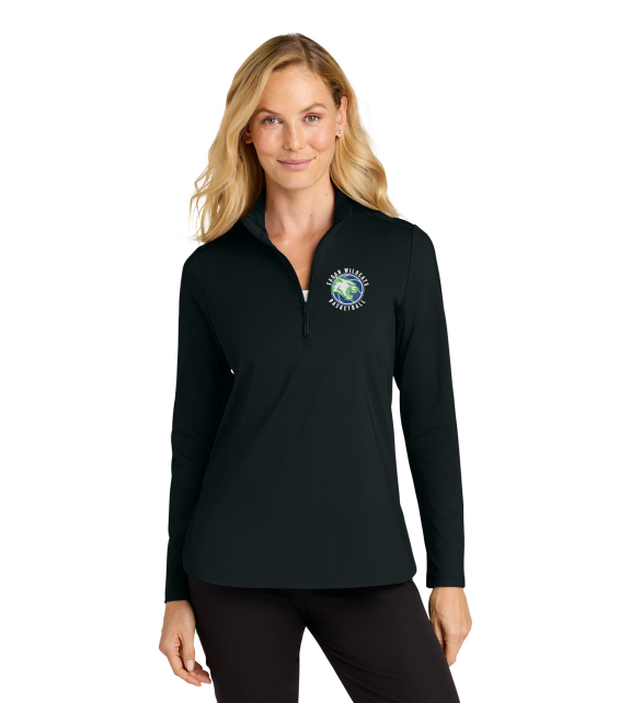 EAGAN COACH Women's Port Authority® C-FREE® Double Knit 1/4-Zip