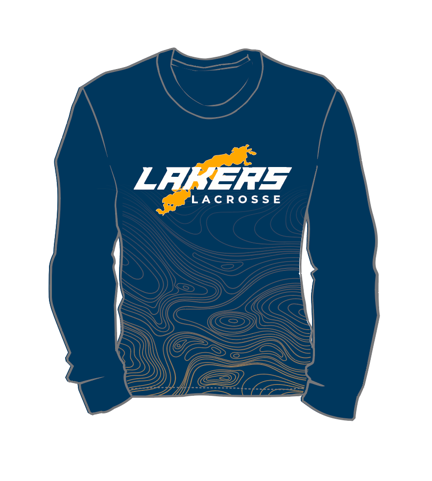 Prior Lake Lacrosse SUBLIMATED LONG-SLEEVE SHOOTER SHIRT (V1)
