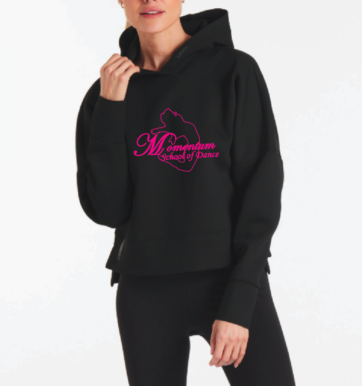 Momentum Dance UNRL™ LuxBreak Oversized Hoodie - BLACK