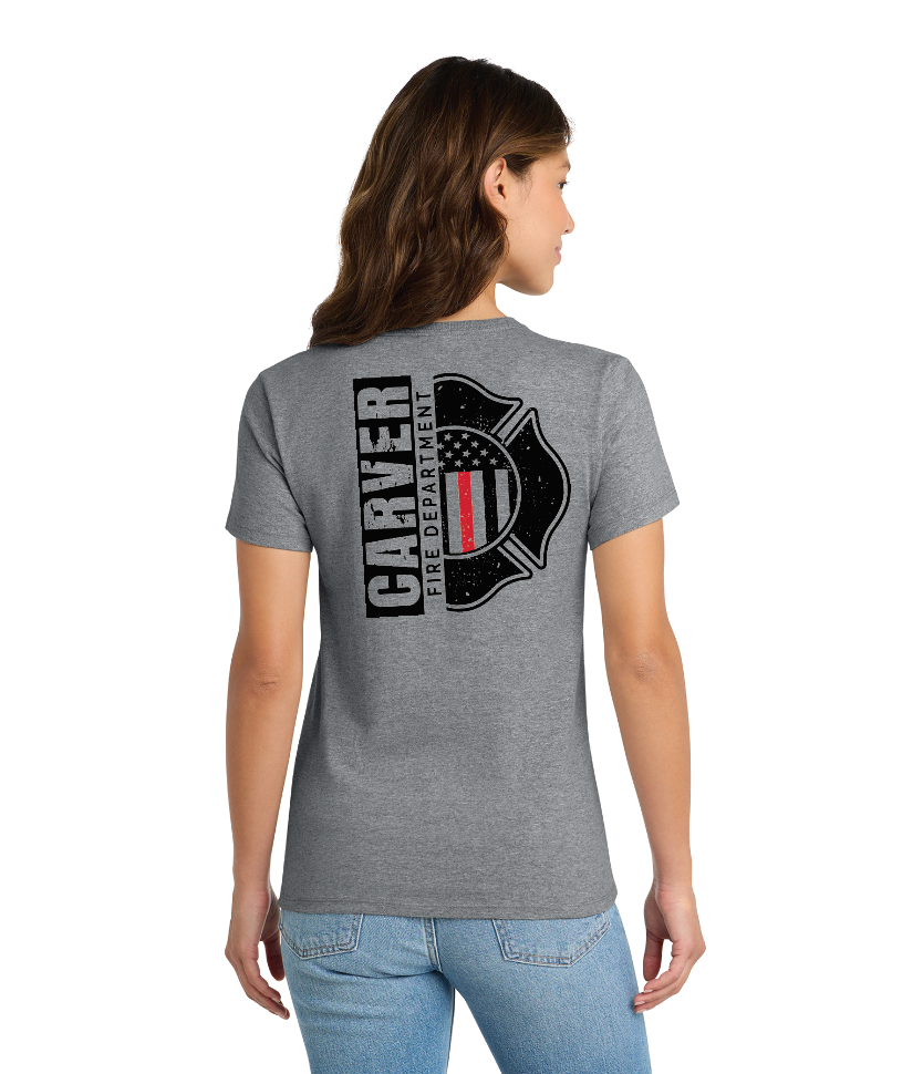 Carver Fire Port & Co® Women's Essential Tee (MALTESE BACK)