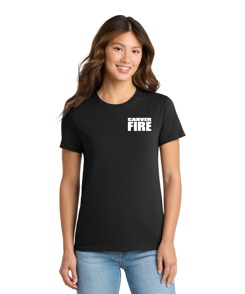 Carver Fire Port & Co® Women's Essential Tee (MALTESE BACK)