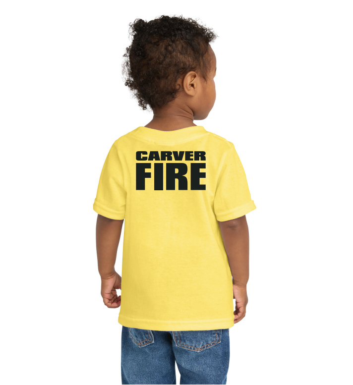 Carver Fire Port & Co® Infant Core Cotton Tee (STACKED TEXT BACK)