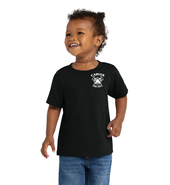 Carver Fire Port & Co® Infant Core Cotton Tee (STACKED TEXT BACK)