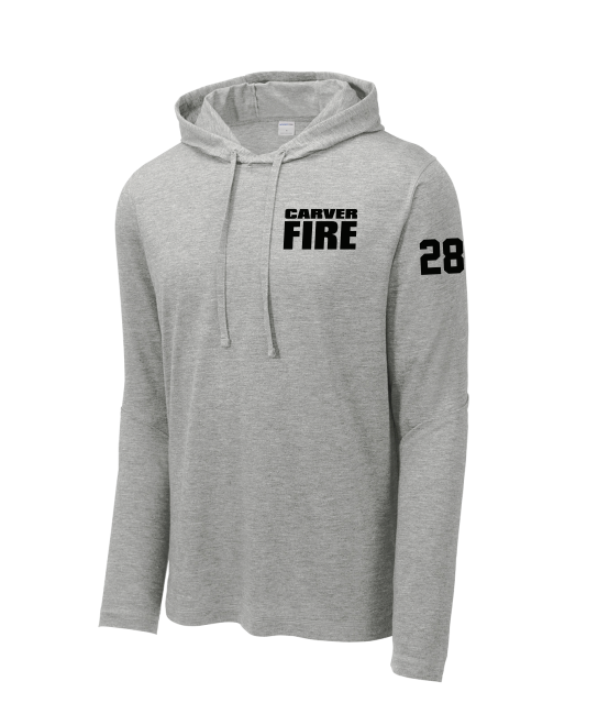 Carver Fire Sport-Tek® PosiCharge® Tri-Blend Wicking Long Sleeve Hoodie (MALTESE BACK)