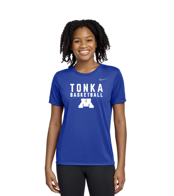 Tonka Basketball Nike Women's Team rLegend Tee - ROYAL