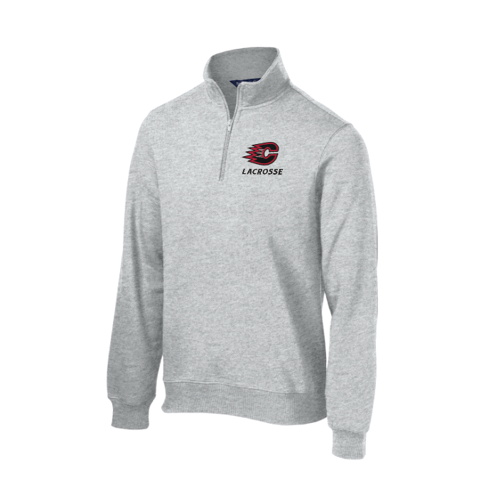 Centennial Lax Sport-Tek® 1/4-Zip Sweatshirt - ATHLETIC HEATHER