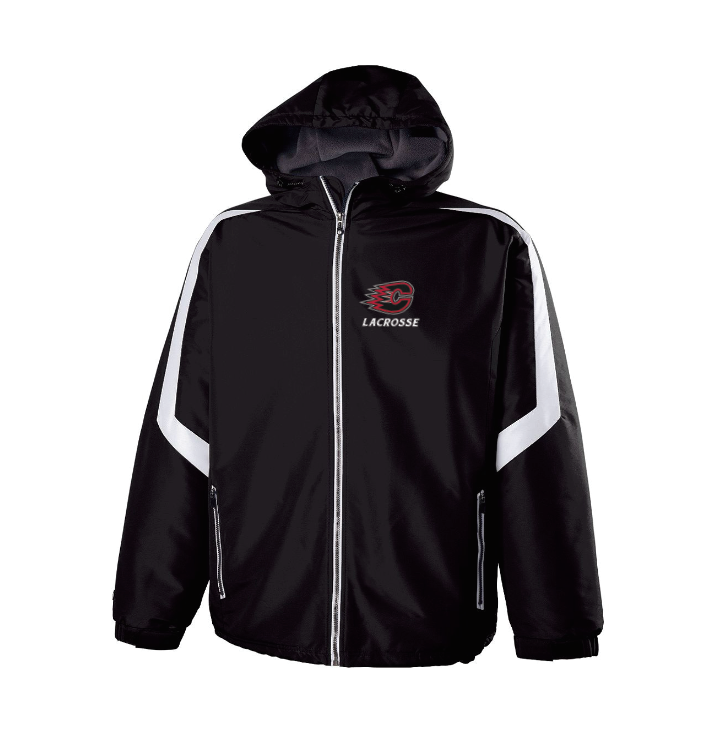 Centennial Lax Holloway *YOUTH* Charger Jacket - BLACK/WHITE
