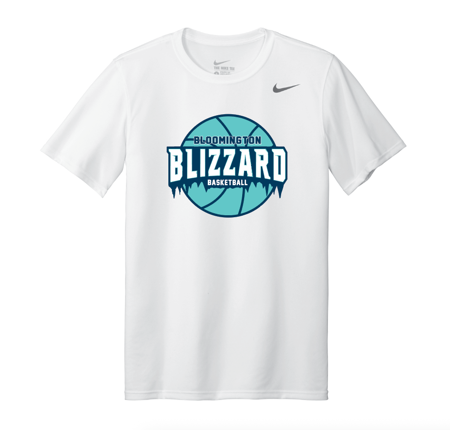 Bloomington Basketball Nike Team rLegend Tee - WHITE