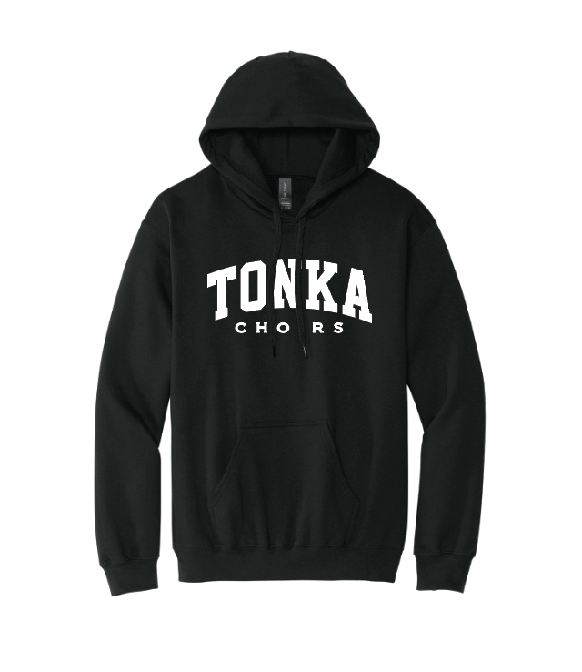 Minnetonka Choirs Gildan® Softstyle® Midweight Pullover Hooded Sweatshirt  - BLACK