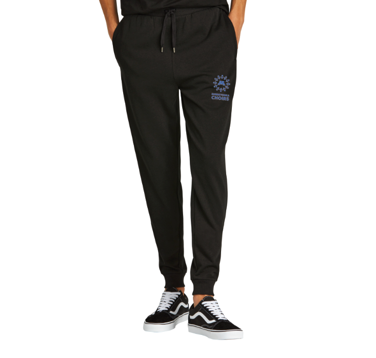 Minnetonka Choirs Unisex District® Fleece Jogger - BLACK