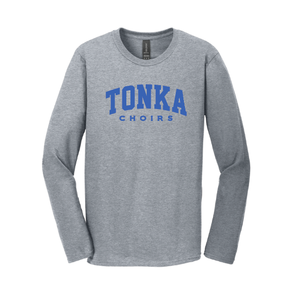 Minnetonka Choirs Gildan Softstyle® Long Sleeve T-Shirt - SPORT GREY