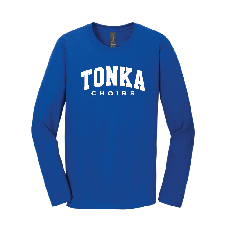 Minnetonka Choirs Gildan Softstyle® Long Sleeve T-Shirt - ROYAL