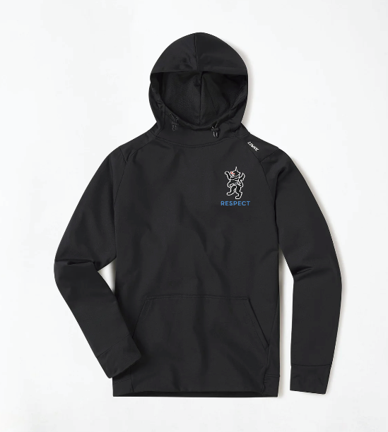 Keliix Soccer Team UNRL™ Crossover Hoodie - BLACK