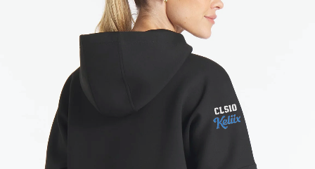 Keliix Soccer Team UNRL™ LuxBreak Oversized Hoodie - BLACK
