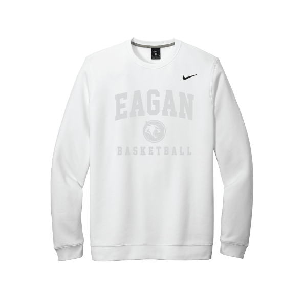 Eagan Basketball WHITE-OUT Nike Club Fleece Crew