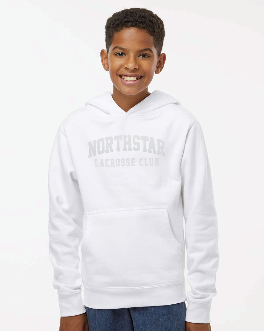 NLC 'WHITEOUT' Unisex Midweight Hooded Sweatshirt