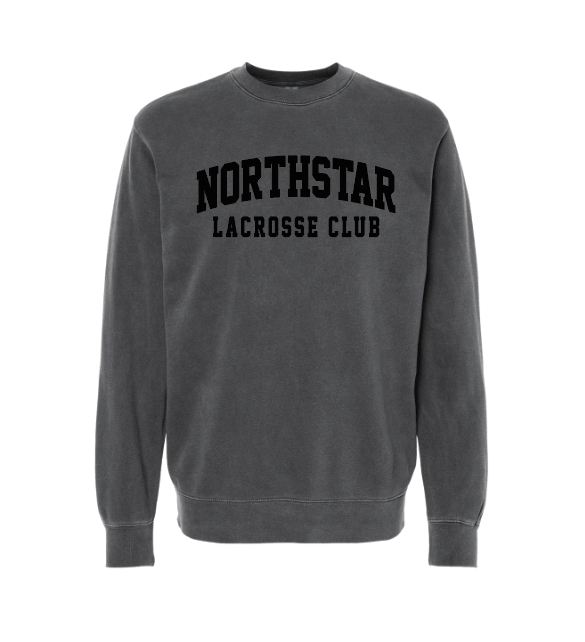 NLC 'BLACKOUT' Unisex Midweight Pigment-Dyed Crewneck Sweatshirt