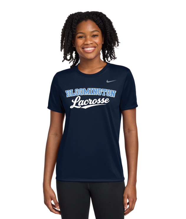 Bloomington YOUTH/ADULT Nike Women's Team rLegend Tee - NAVY