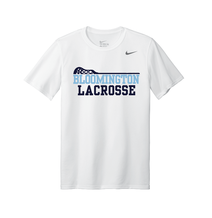 Bloomington YOUTH/ADULT Nike Team rLegend Tee - WHITE
