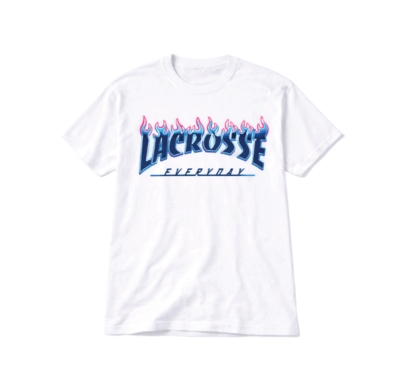 Bloomington Lacrosse YOUTH/ADULT Sublimated Shirt - FLAMES