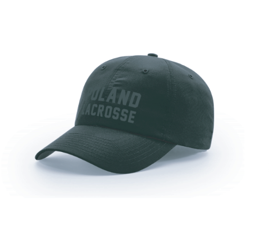 Poland Lacrosse Relaxed Performance Lite Ricahrdson Cap - BLACK