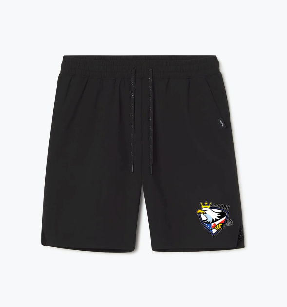 Poland Lacrosse UNRL Stride Shorts - BLACK