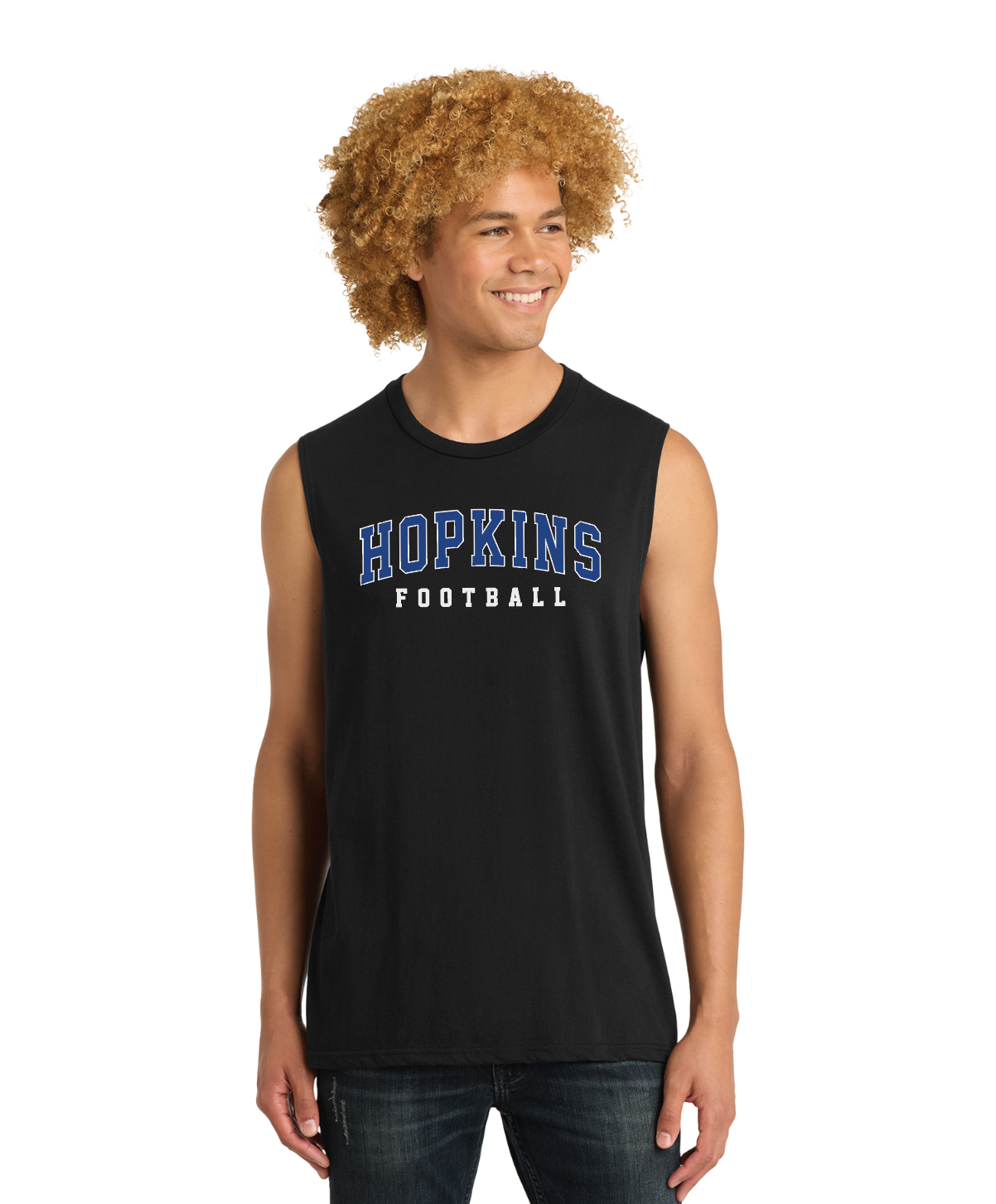 Hopkins Football District® V.I.T.™ Muscle Tank - BLACK