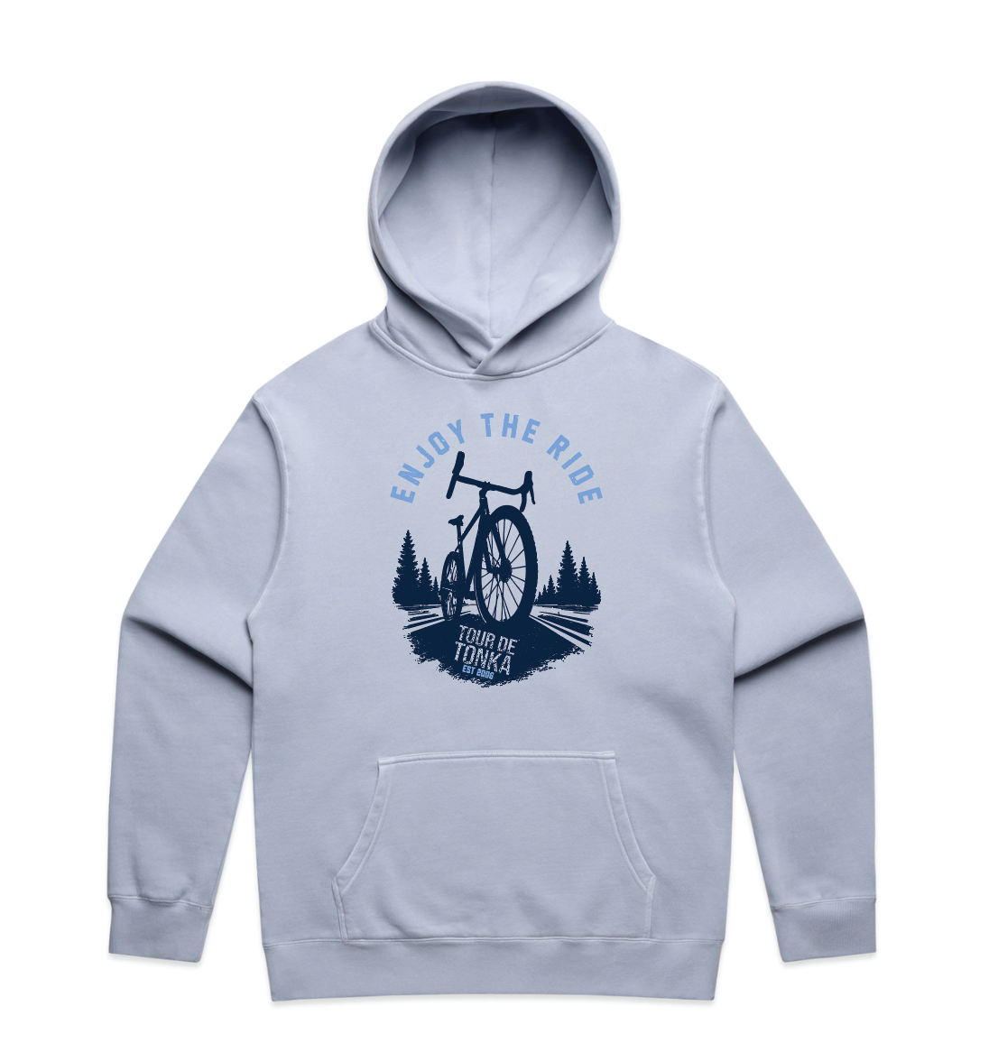 Tour De Tonka ASCOLOR Relax Hood - LIGHT BLUE