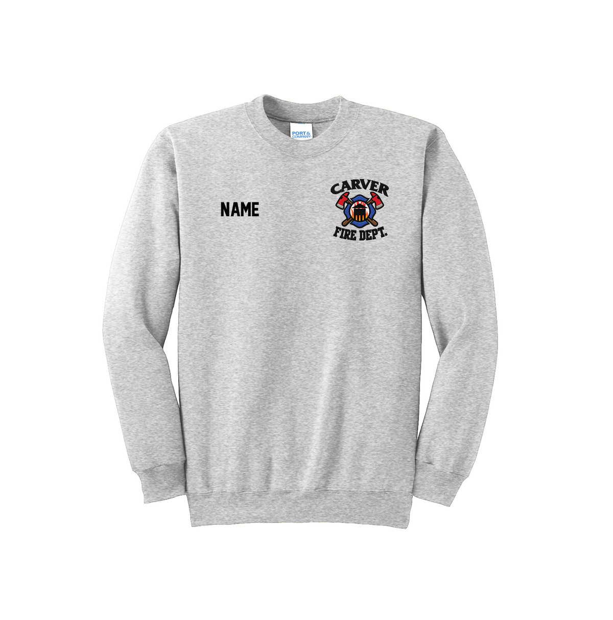 Carver Fire Port & Co® Essential Fleece Crewneck Sweatshirt
