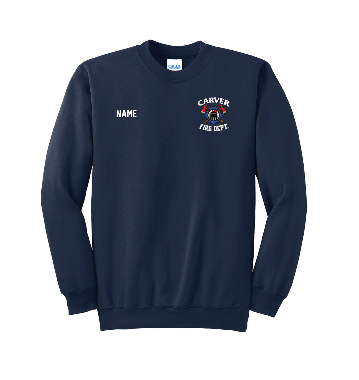 Carver Fire Port & Co® Essential Fleece Crewneck Sweatshirt