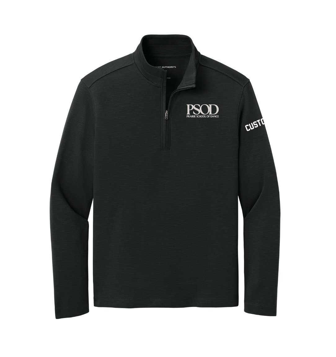 PSOD Port Authority® Breakwater 1/4-Zip Pullover - BLACK