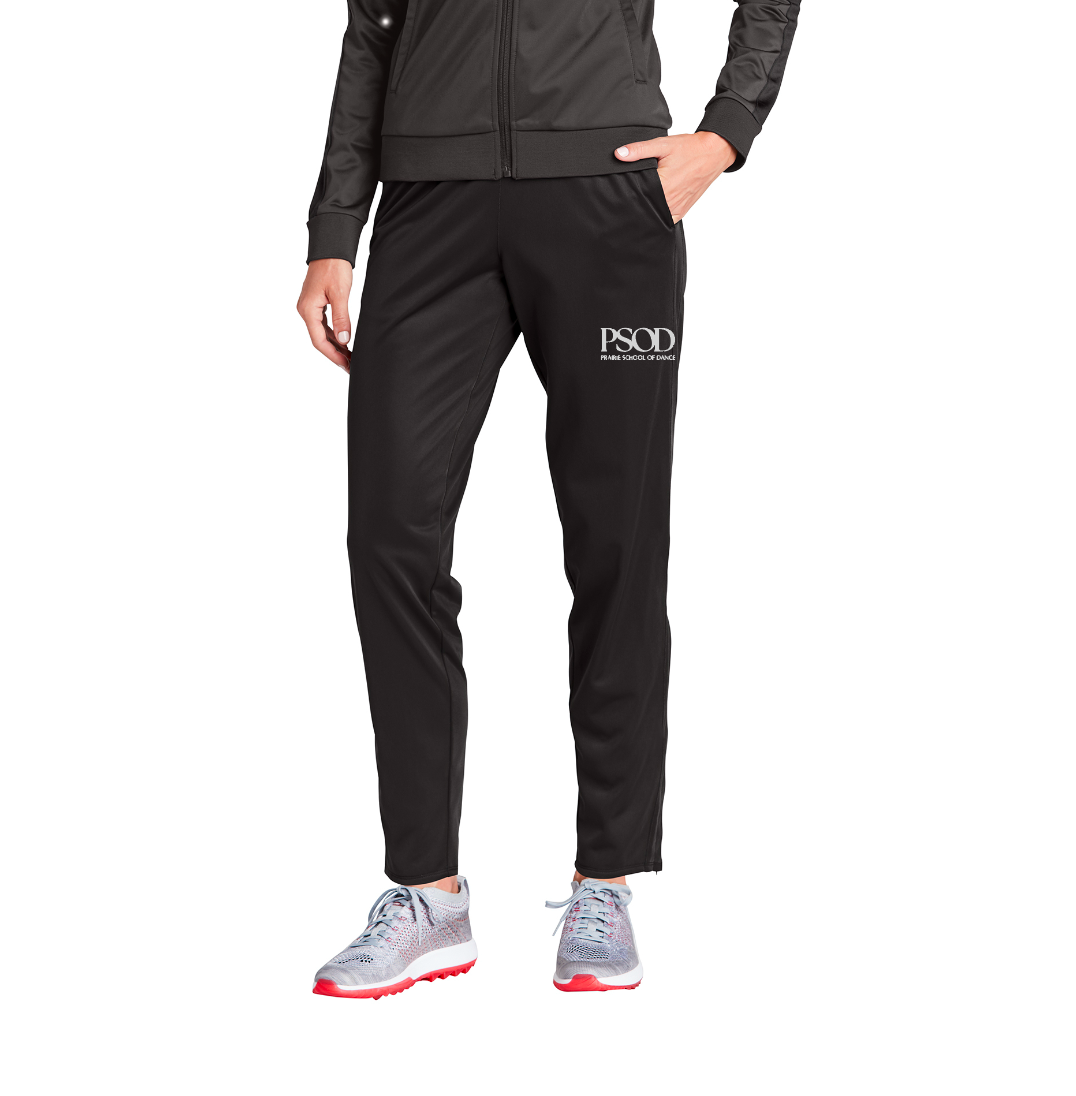 PSOD Sport-Tek® Women's Tricot Track Jogger - BLACK