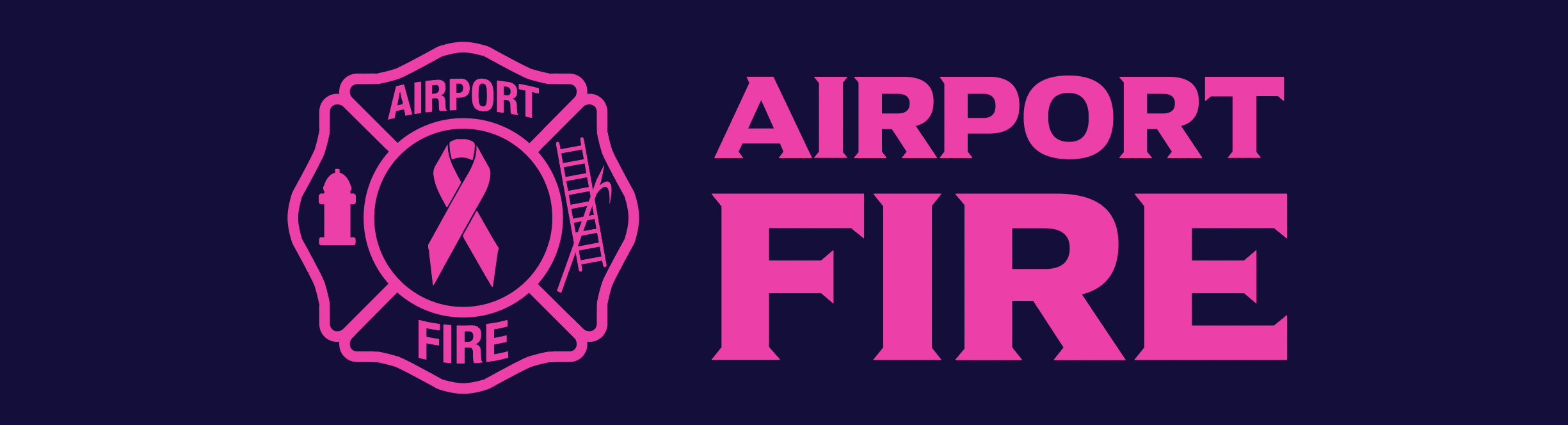 MSP Airport Fire - Breast Cancer Awareness 2023