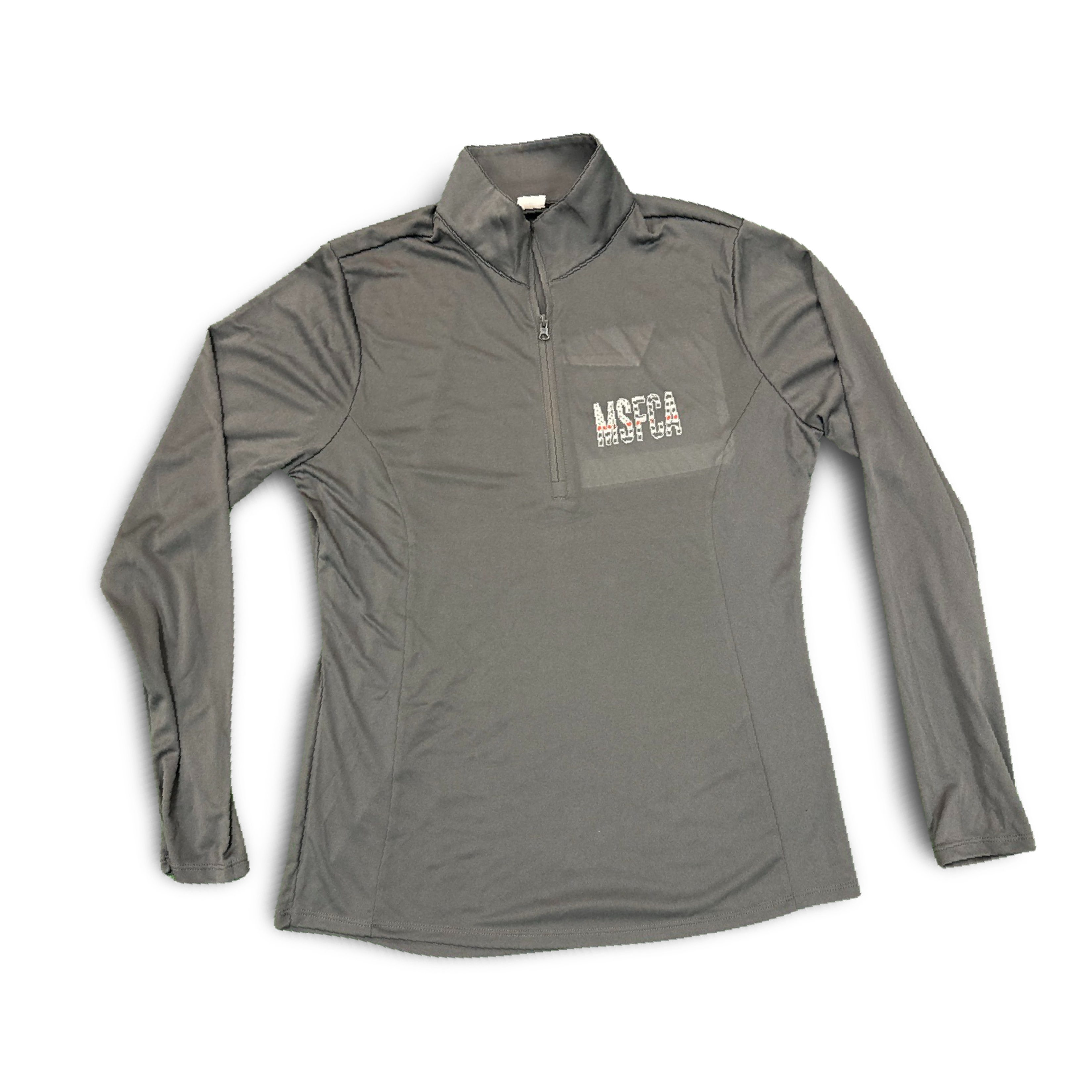 MSFCA Women's 1/4 Zip - Grey