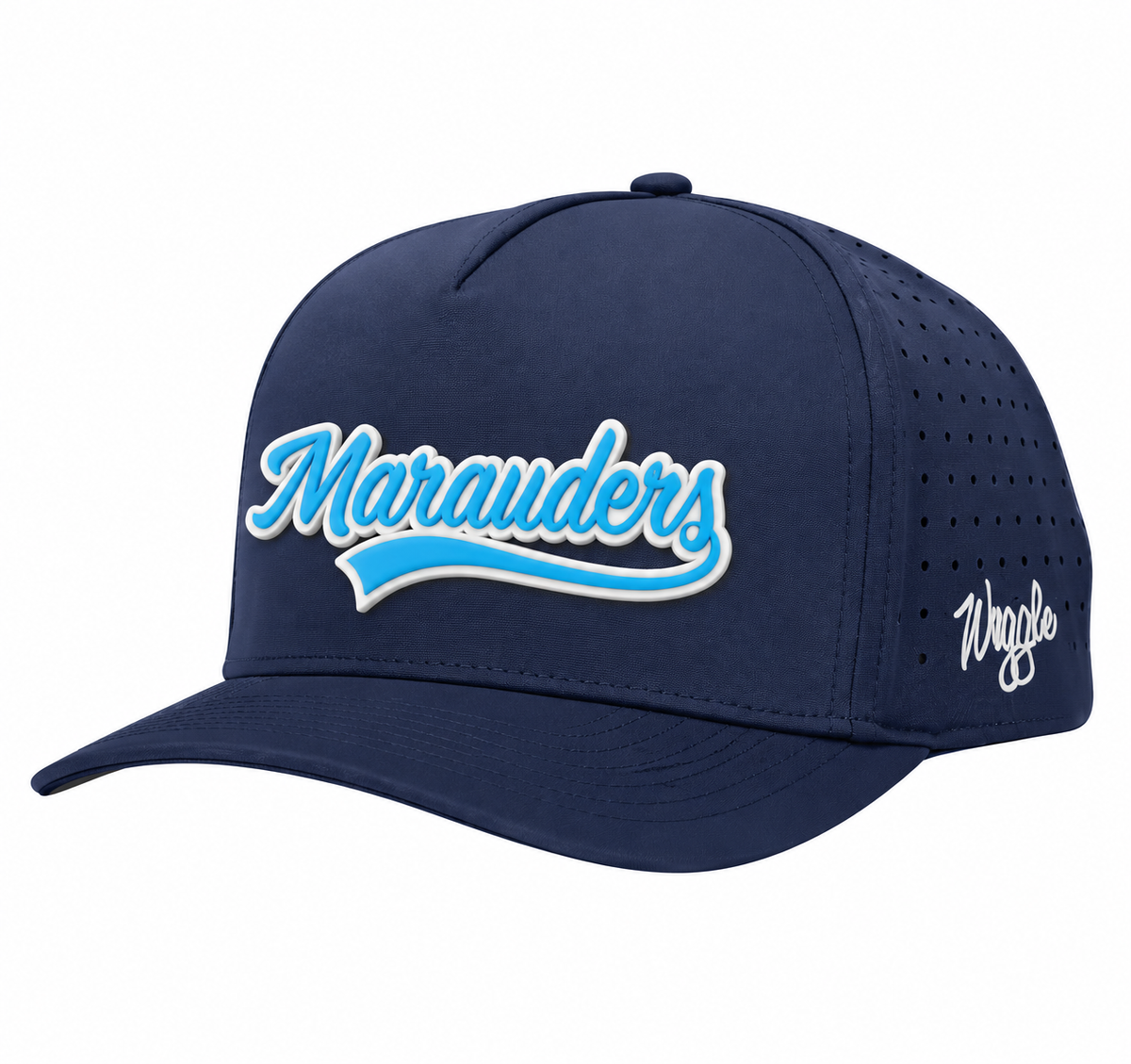 Roseville Mahtomedi Hockey WAGGLE Cap - NAVY