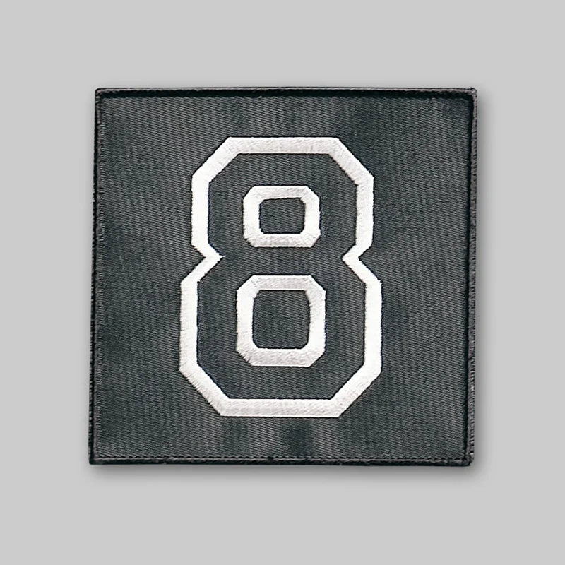 YAK Hockey Bag Custom Patch Number