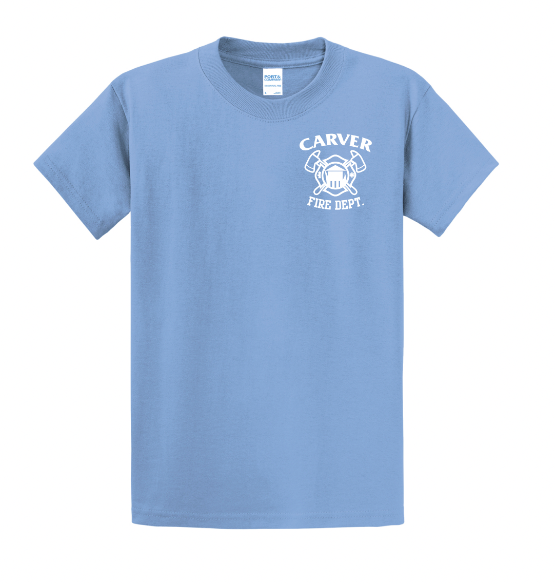 Carver Fire Port & Co® Essential Tee (STACKED TEXT BACK)
