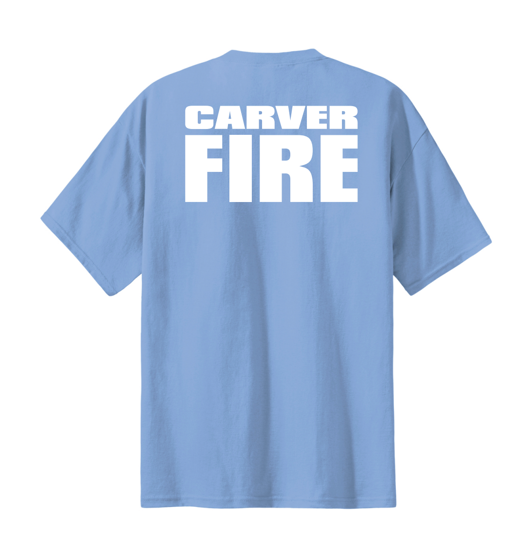 Carver Fire Port & Co® Essential Tee (STACKED TEXT BACK)