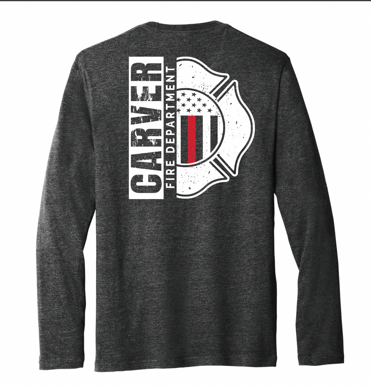 Carver Fire Port & Co® Tri-Blend Long Sleeve Tee (MALTESE BACK)