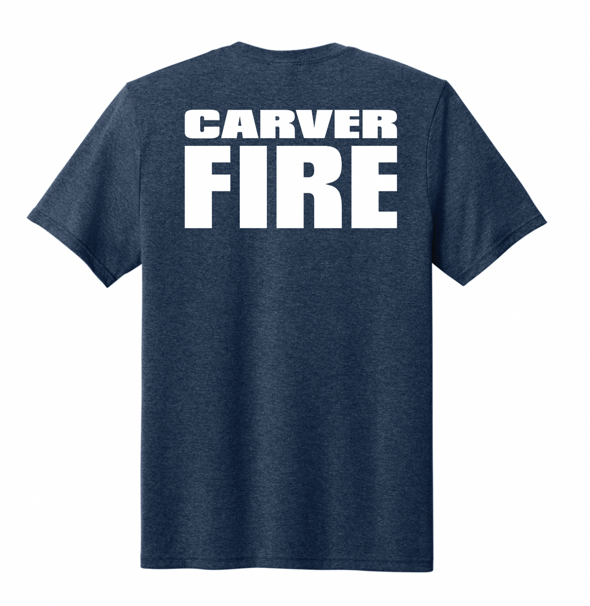 Carver Fire Port & Co® Tri-Blend Tee (STACKED TEXT BACK)