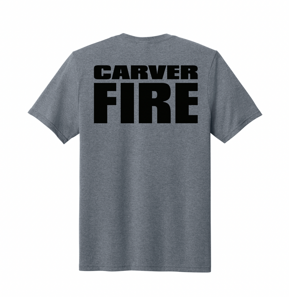 Carver Fire Port & Co® Tri-Blend Tee (STACKED TEXT BACK)