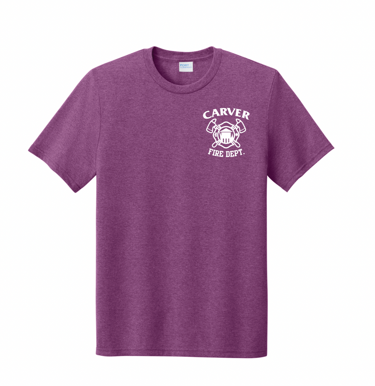 Carver Fire Port & Co® Tri-Blend Tee (STACKED TEXT BACK)